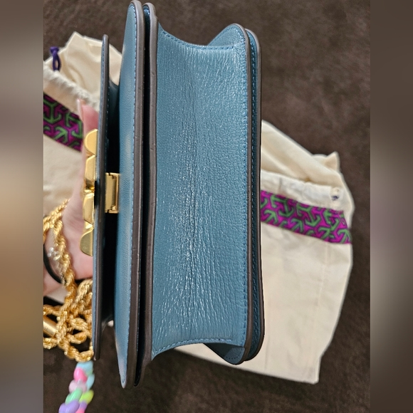 Eleanor Small Leather Convertible Crossbody - Picture 11 of 12